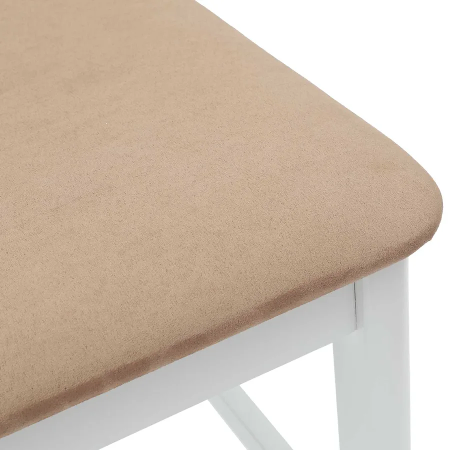 Chaises de salle à manger 2 pcs Blanc 48 x 49 x 95 cm - 9