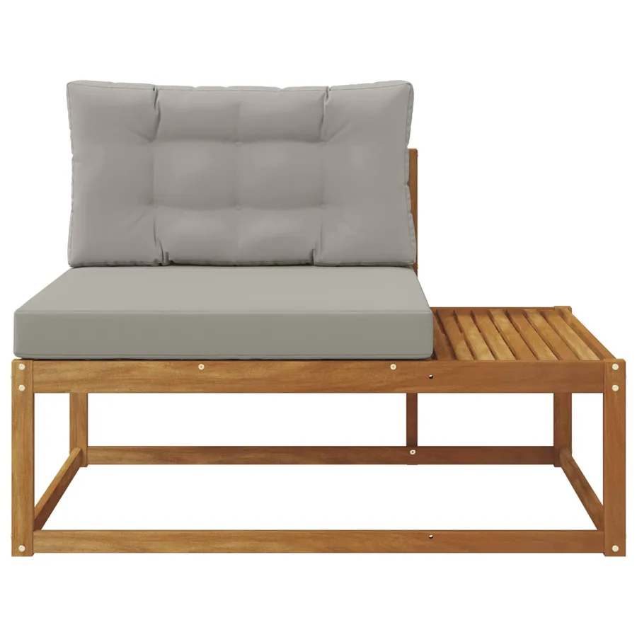 Canapé d'extérieur extrémité Naturel 115 x 83 x 73 cm - 4