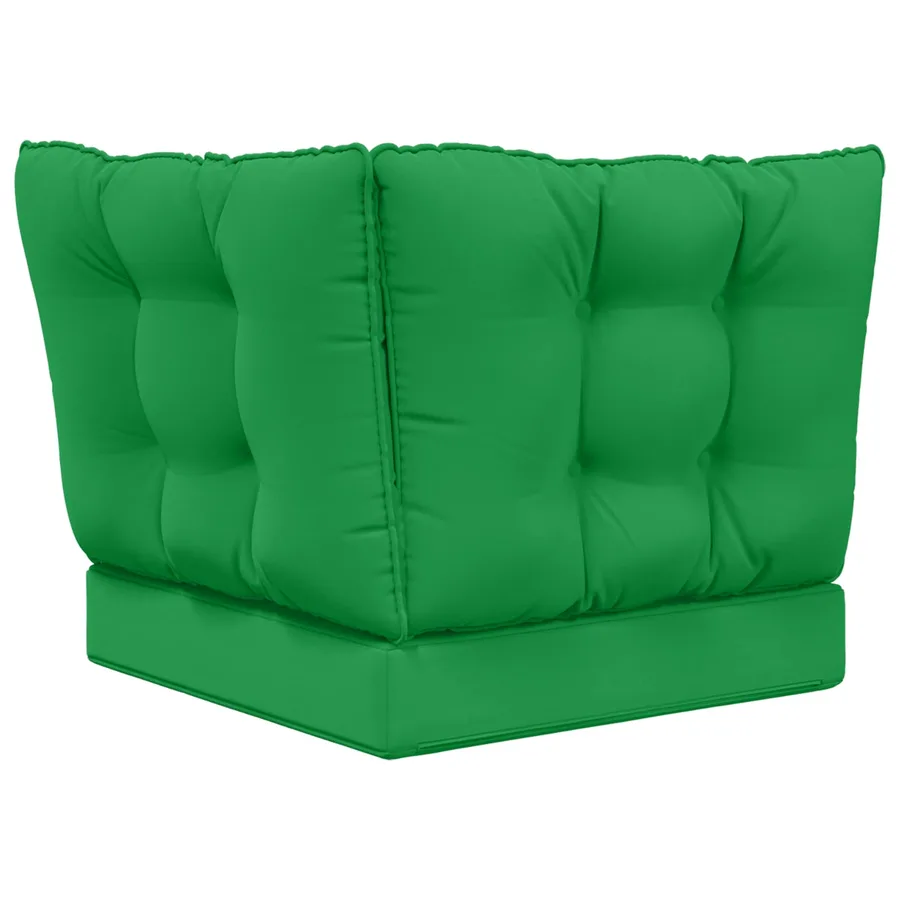 Coussin de canapé d'extérieur Polyester Vert 60 x 40 x 10 cm - 7