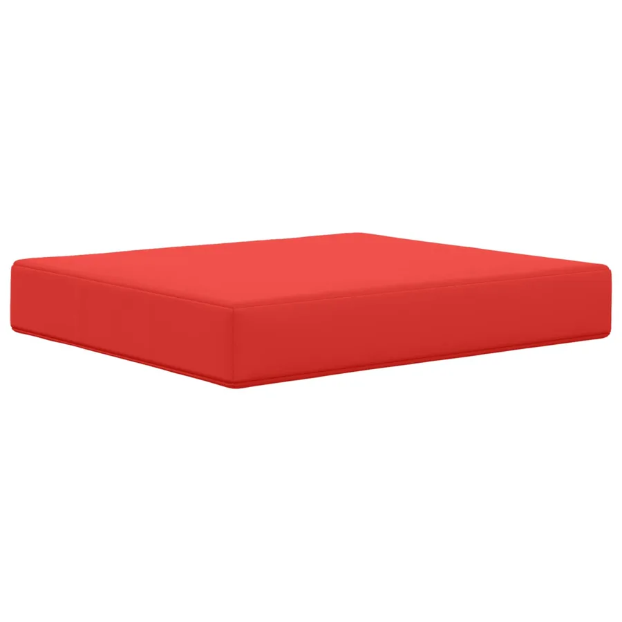 Coussin de canapé d'extérieur Polyester Rouge 60 x 50,5 x 8 cm - 4