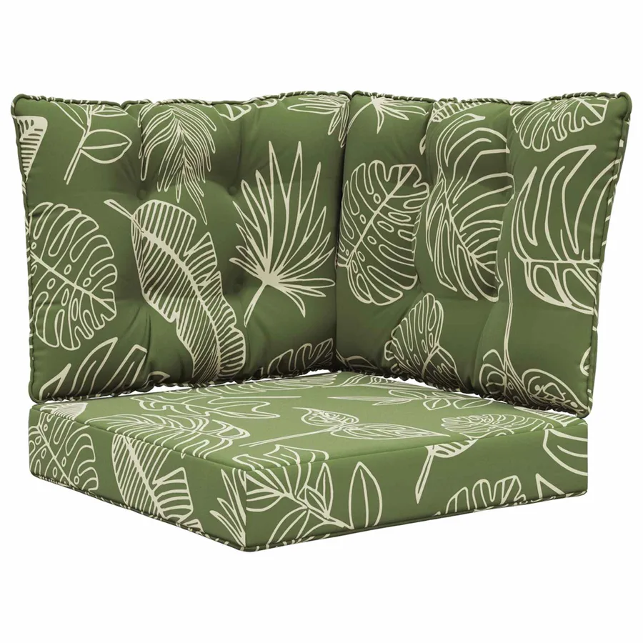 Coussin de canapé d'extérieur Polyester Modèle feuille - 2