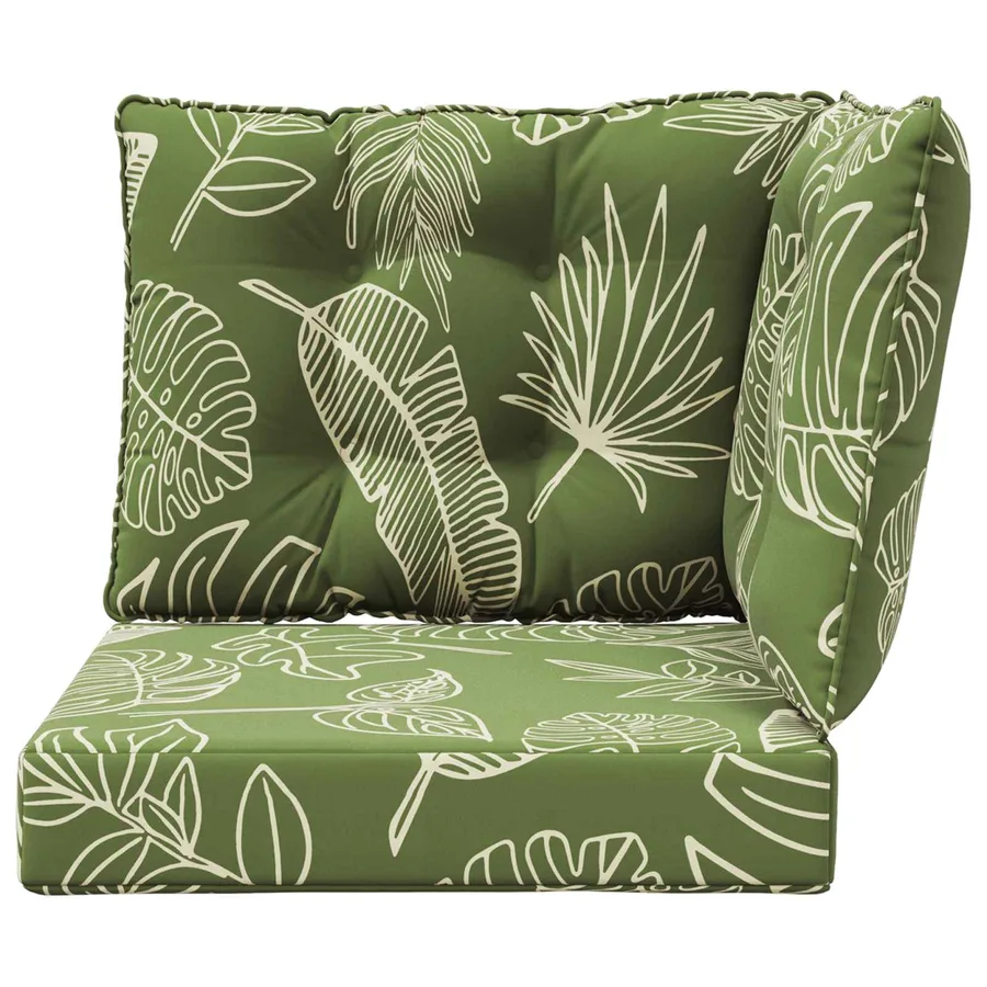 Coussin de canapé d'extérieur Polyester Modèle feuille - 6