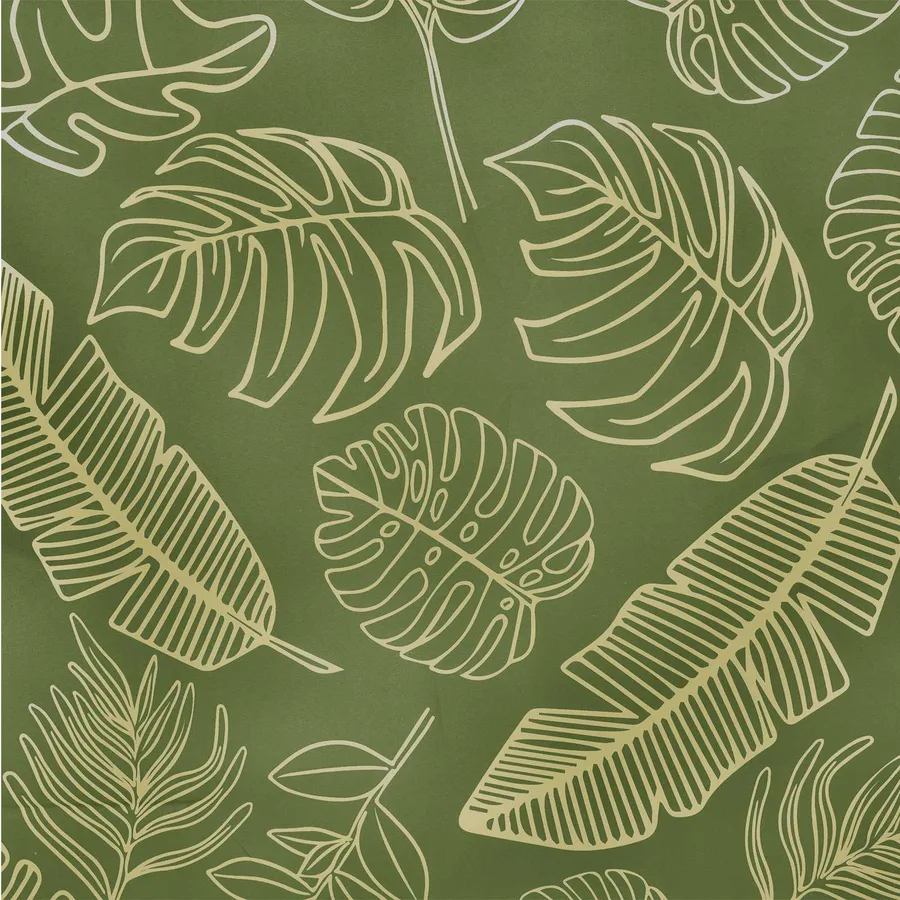Coussin de canapé d'extérieur Polyester Modèle feuille - 9
