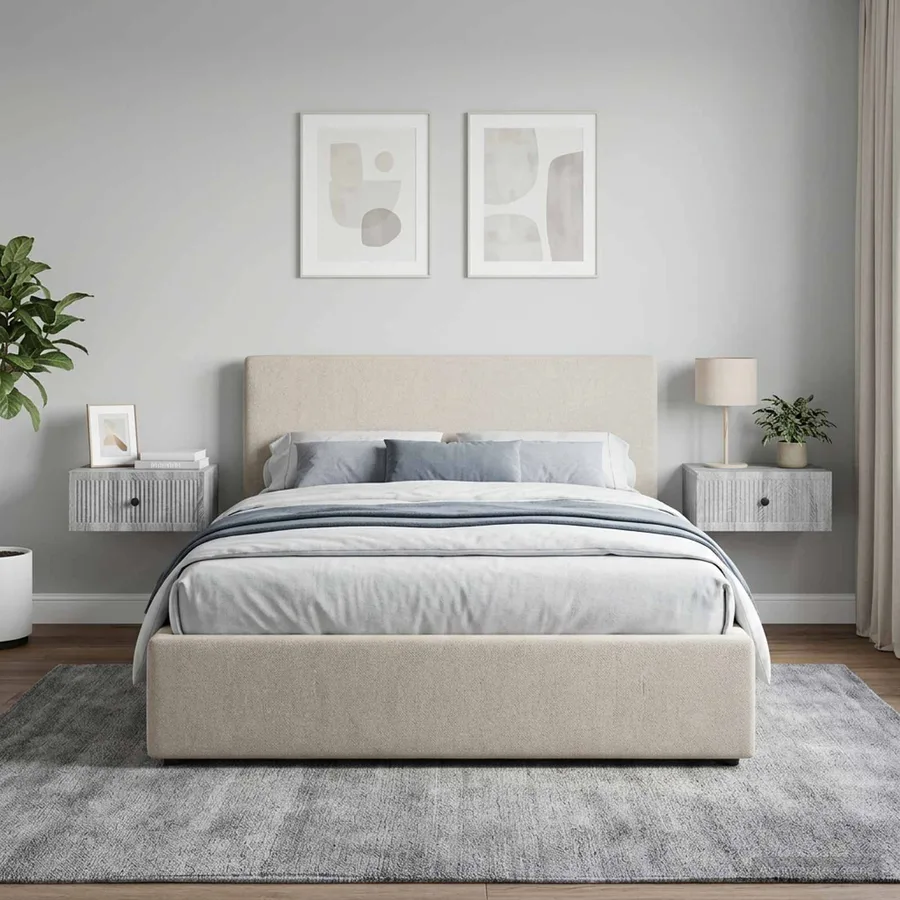 Cabinet de chevet 2 pcs Sonoma gris 49 x 34,5 x 20 cm - 4