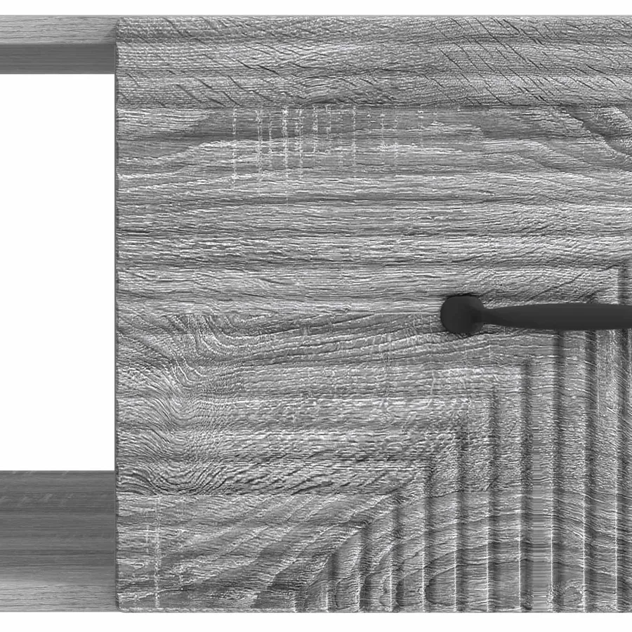 Table basse Sonoma gris 90 x 50 x 40 cm Bois d'ingénierie - 9