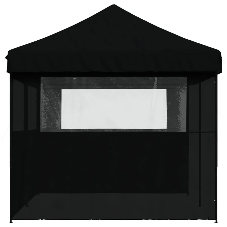 Tente de fête Noir 292 x 580 x 315 cm Tissu Oxford - 5