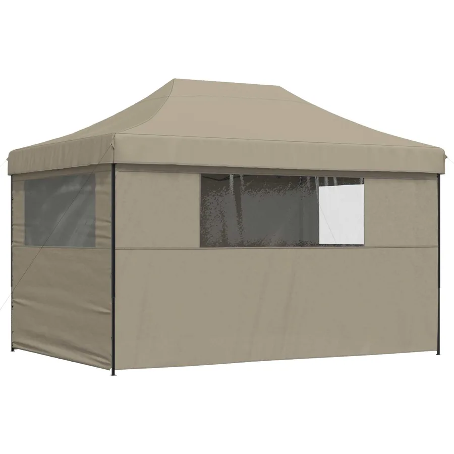 Tente de fête Taupe 279 x 410 x 315 cm Tissu Oxford - 7