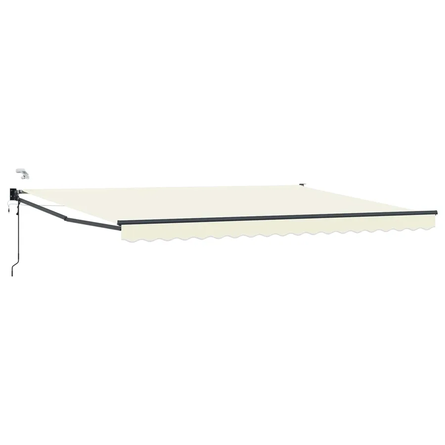 Auvent rétractable électrique Crème 4,5 × 3 m - 2