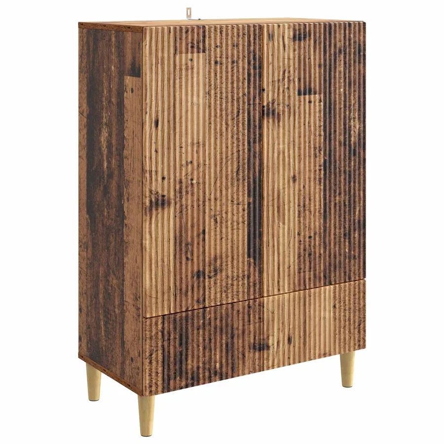 Buffet Bois ancien 66 x 34,5 x 95 cm Bois d'ingénierie - 2