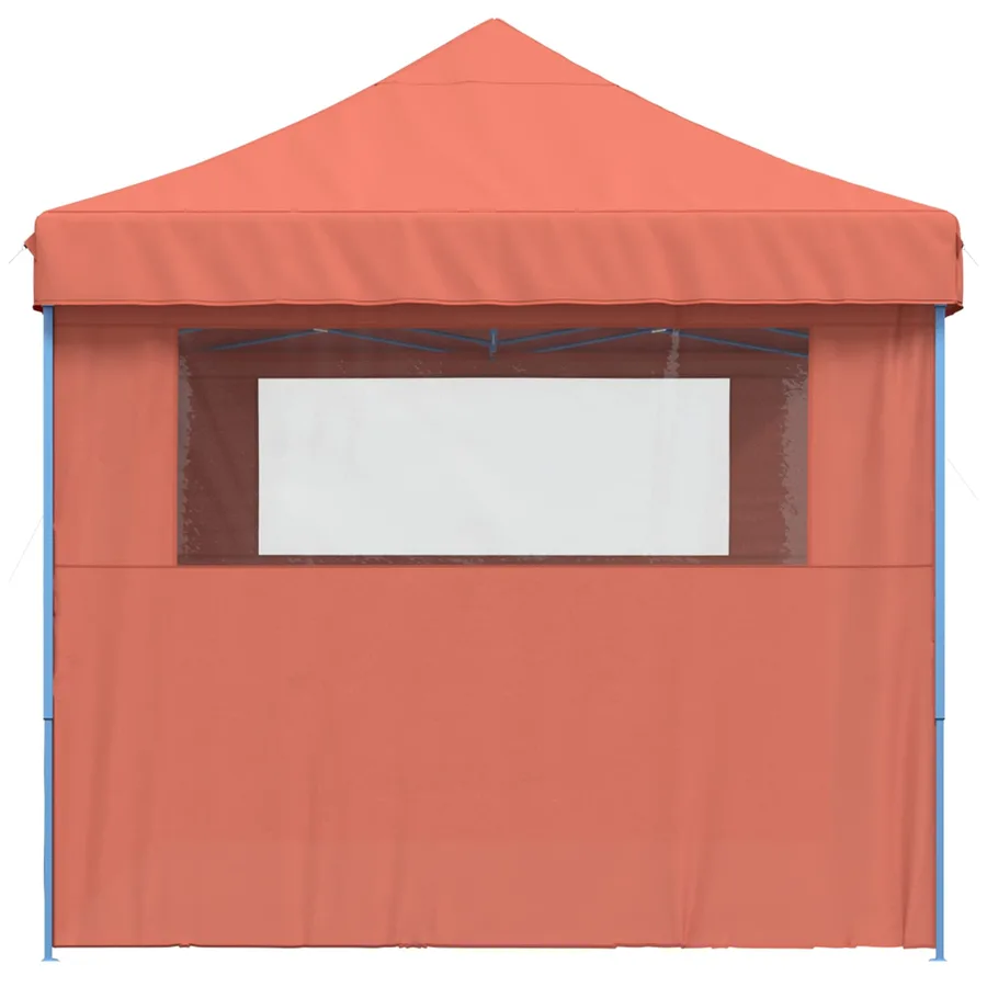 Tente de fête Terre cuite 279 x 410 x 315 cm Tissu Oxford - 5