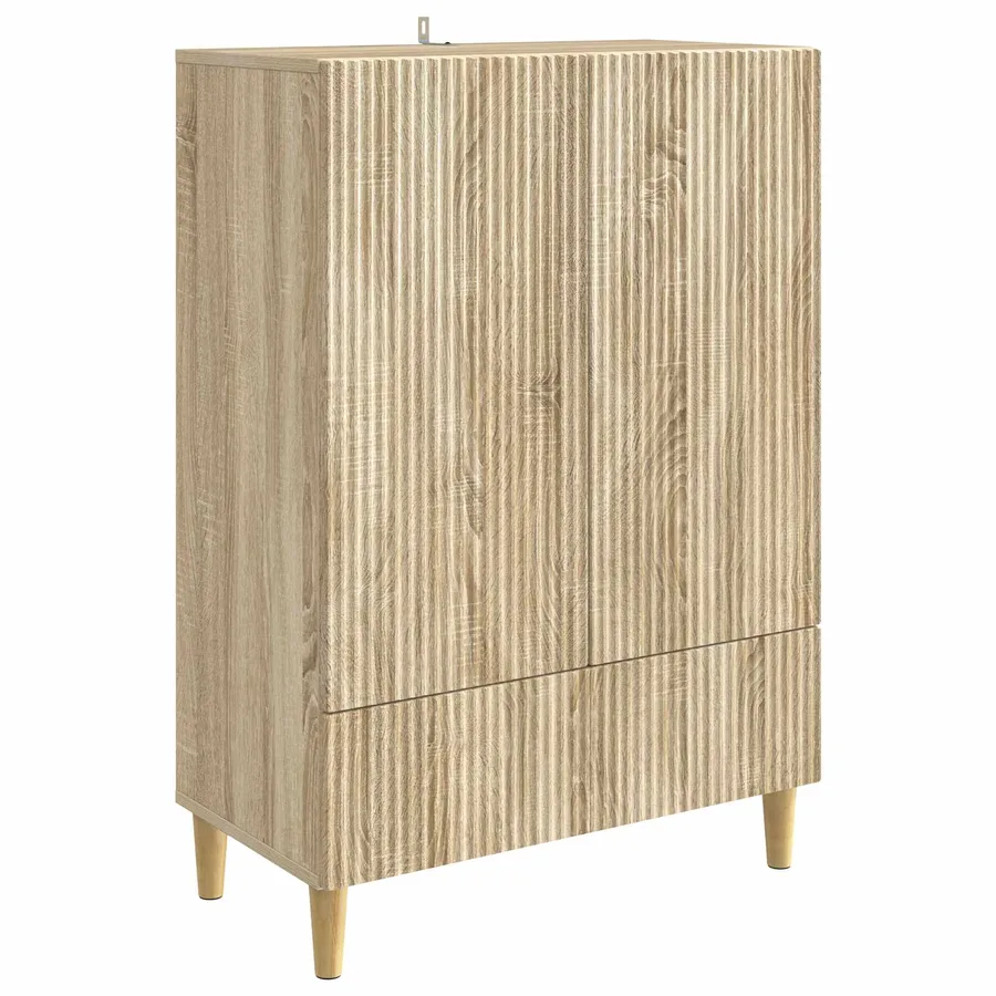 Buffet Chêne Sonoma 66 x 34,5 x 95 cm Bois d'ingénierie - 2
