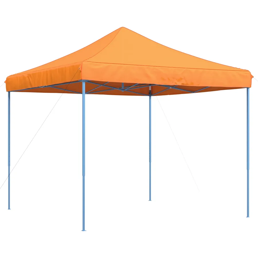 Tente de fête Orange 292 x 292 x 315 cm Tissu Oxford - 2