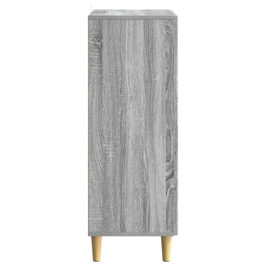 Buffet Sonoma gris 66 x 34,5 x 95 cm Bois d'ingénierie - 6