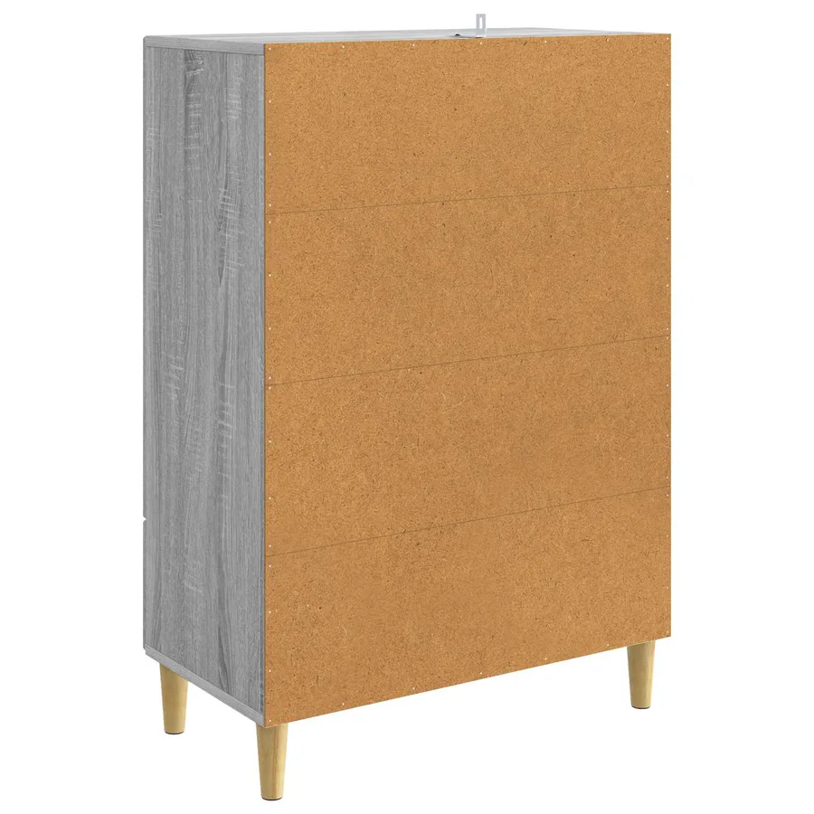 Buffet Sonoma gris 66 x 34,5 x 95 cm Bois d'ingénierie - 7