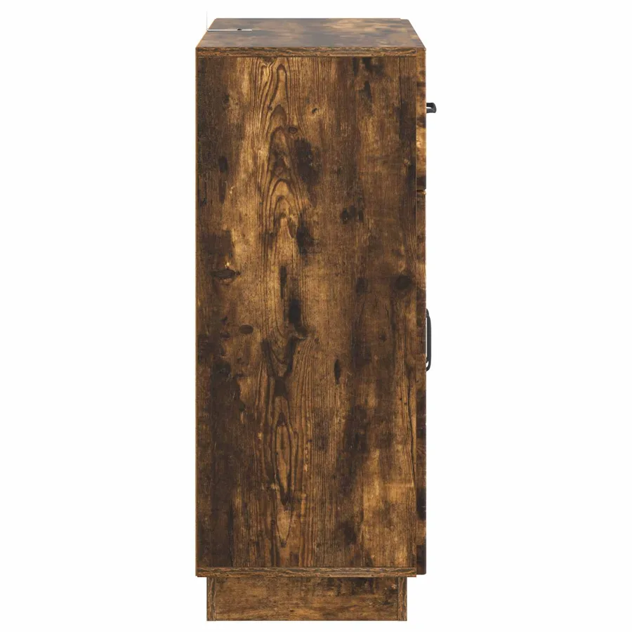 Buffet Chêne fumé 66 x 34,5 x 87 cm Bois d'ingénierie - 7