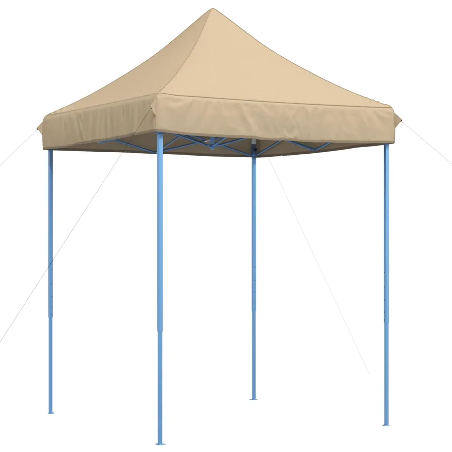 Tente de fête Beige 200 x 200 x 306 cm Tissu Oxford - 2