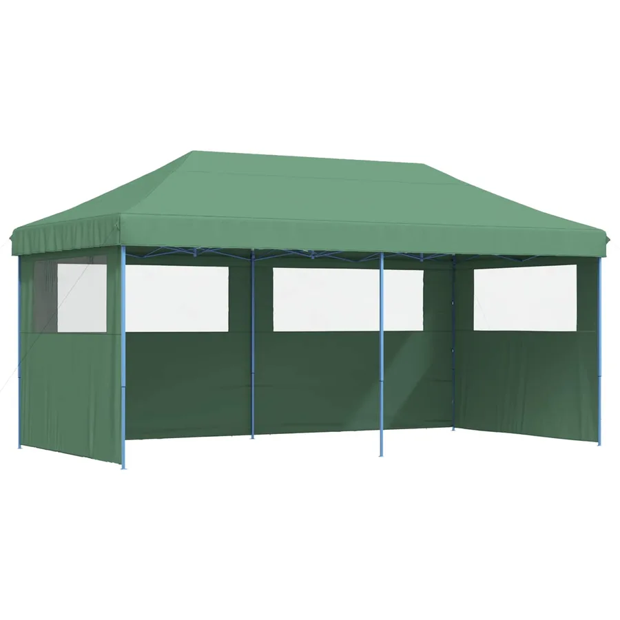 Tente de fête Vert 292 x 580 x 315 cm Tissu Oxford - 2