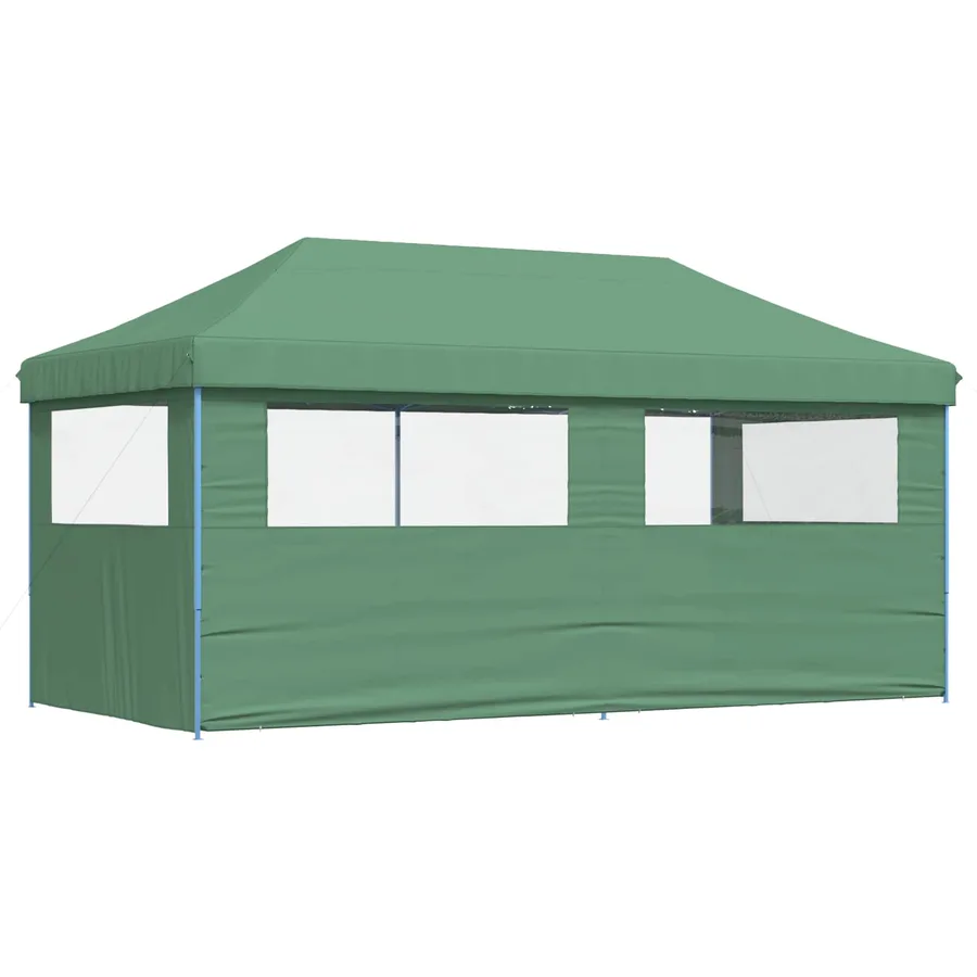 Tente de fête Vert 292 x 580 x 315 cm Tissu Oxford - 6
