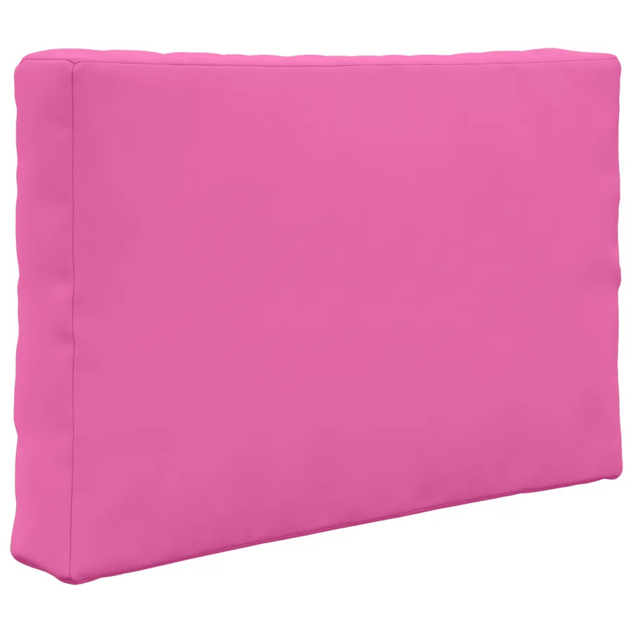 Coussin de canapé d'extérieur 2 pcs Rose Polyester - 5