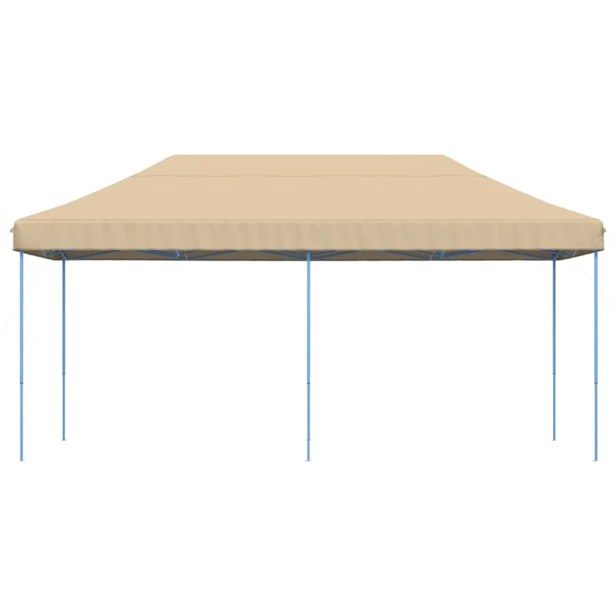 Tente de fête Beige 292 x 580 x 315 cm Tissu Oxford - 3