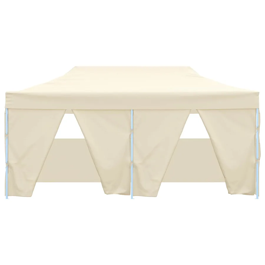 Tente de fête Crème 291 x 580 x 315 cm Tissu Oxford - 4