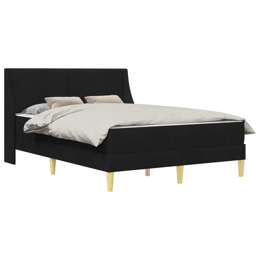 Cadre de lit avec matelas avec tête de lit Polyester - 2