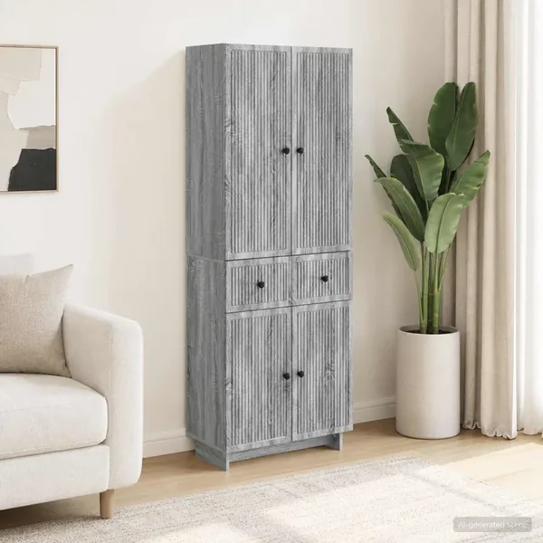 Ensemble de Meubles 2 pcs 66 x 34,5 x 90 cm Bois d'ingénierie