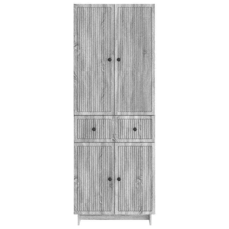 Ensemble de Meubles 2 pcs 66 x 34,5 x 90 cm Bois d'ingénierie - 5