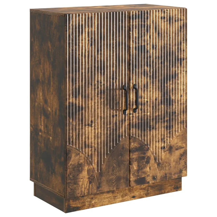 Buffet Chêne fumé 66 x 34,5 x 87 cm Bois d'ingénierie - 2