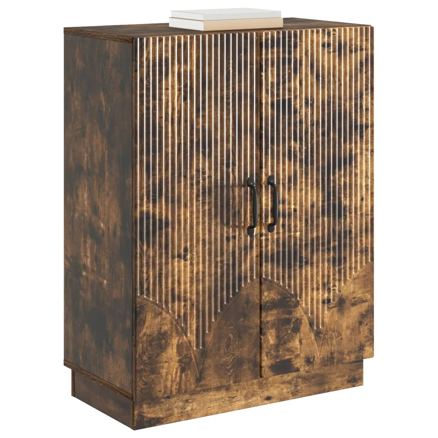 Buffet Chêne fumé 66 x 34,5 x 87 cm Bois d'ingénierie - 3
