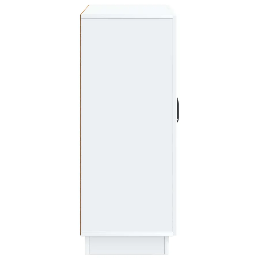 Buffet Blanc 66 x 34,5 x 87 cm Bois d'ingénierie - 7