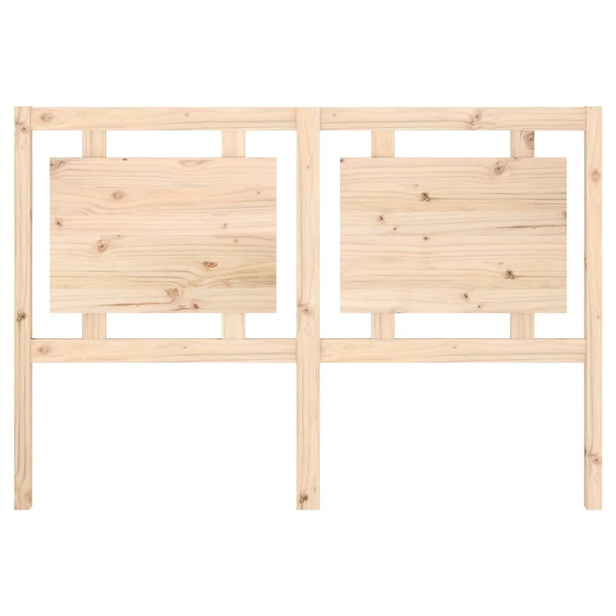 Tête de lit 145,5x4x100 cm Bois massif de pin - 4