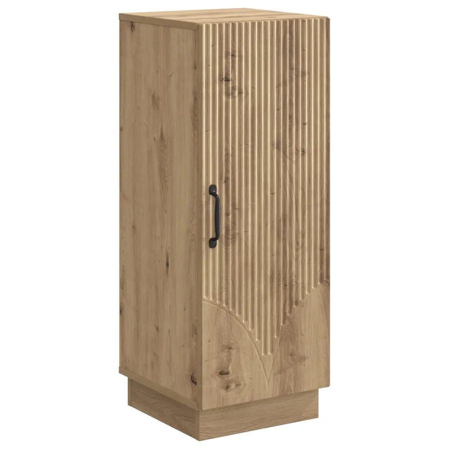 Buffet Chêne artisanal 33 x 34,5 x 87 cm Bois d'ingénierie - 2