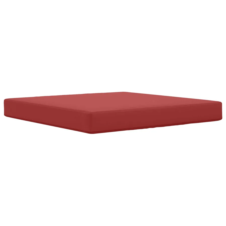 Coussin de canapé d'extérieur 3 pcs Bordeaux Polyester - 4
