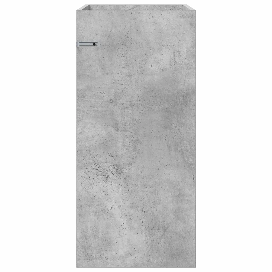 Meuble sous lavabo de salle de bain Gris béton - 5