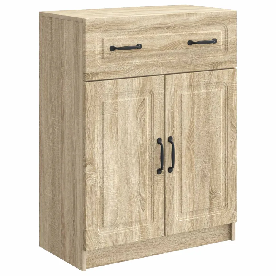 Buffet Chêne Sonoma 66 x 34,5 x 87 cm Bois d'ingénierie - 2