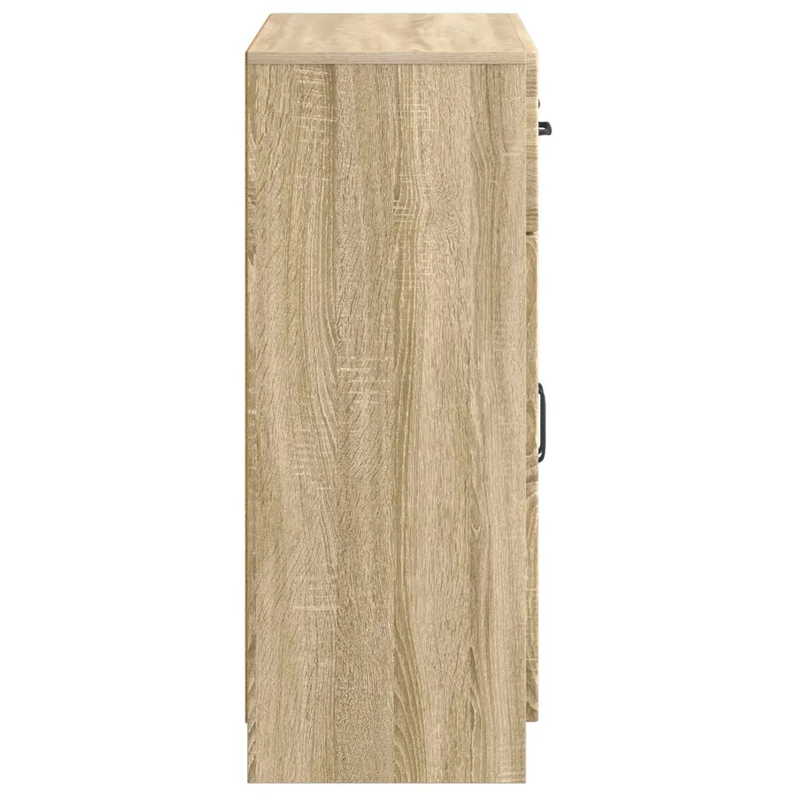 Buffet Chêne Sonoma 66 x 34,5 x 87 cm Bois d'ingénierie - 7