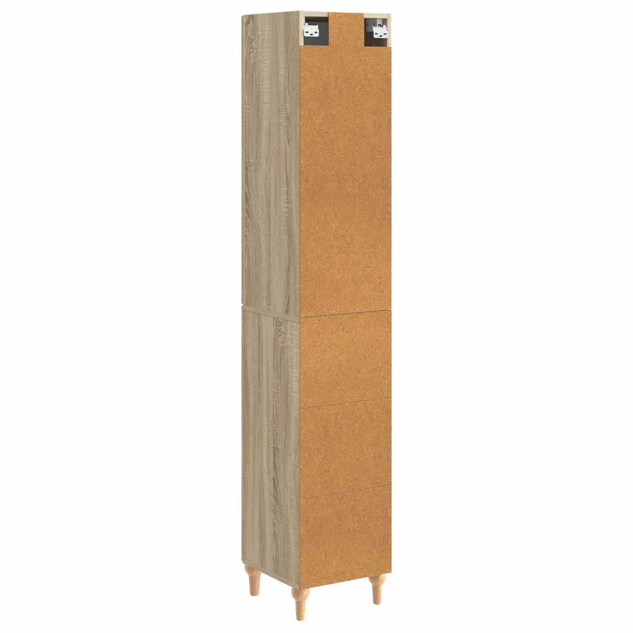 Ensemble de Meubles 2 pcs 33 x 34,5 x 90 cm Bois d'ingénierie - 7