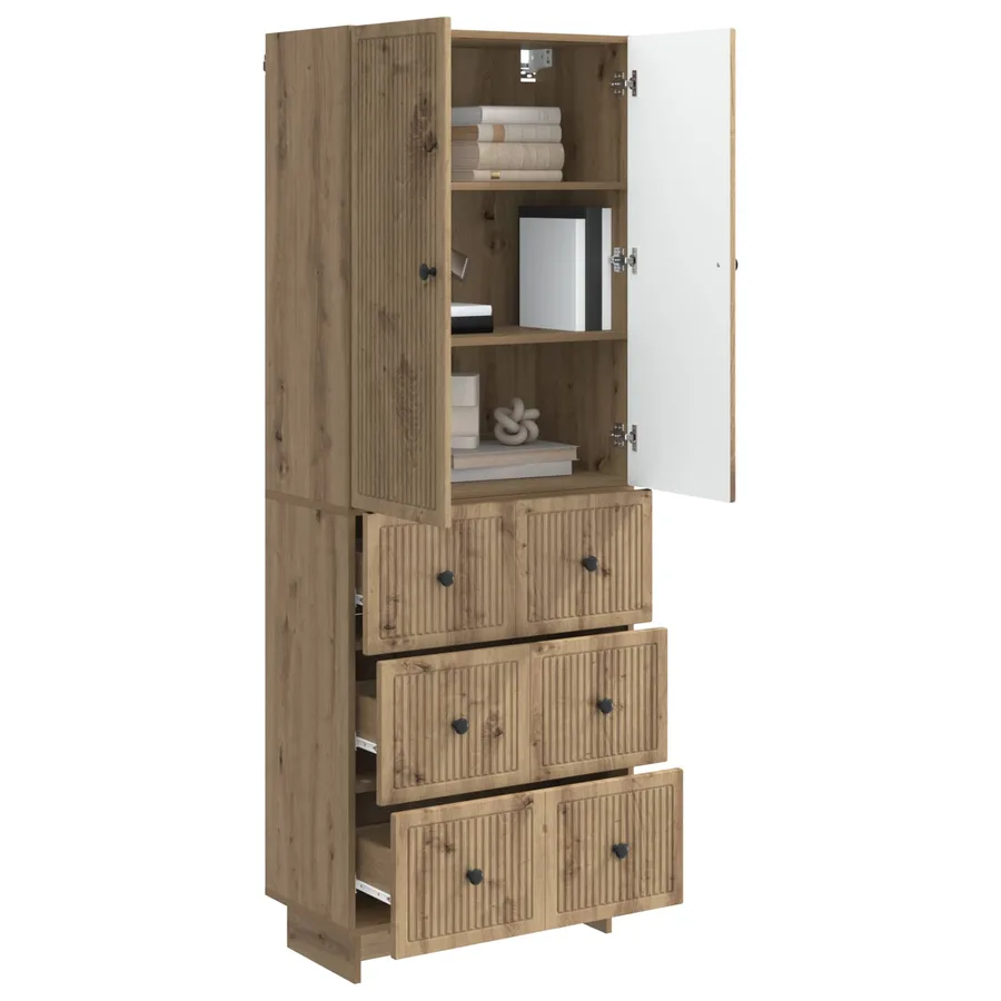 Ensemble de Meubles 2 pc Bois d'ingénierie - 3