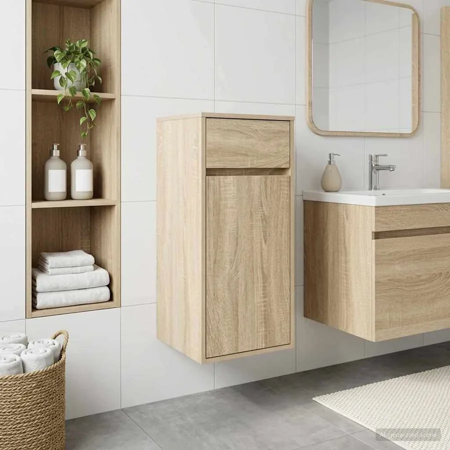 Armoire de salle de bain Chêne Sonoma 35 x 36,5 x 85 cm