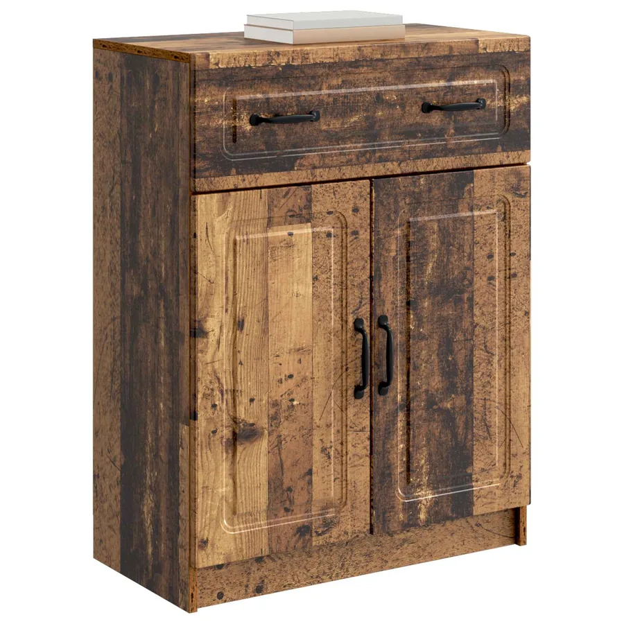 Buffet Bois ancien 66 x 34,5 x 87 cm Bois d'ingénierie - 3
