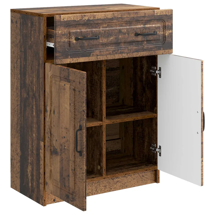 Buffet Bois ancien 66 x 34,5 x 87 cm Bois d'ingénierie - 5