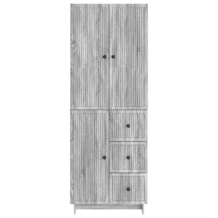 Ensemble de Meubles 2 pcs 66 x 34,5 x 90 cm Bois d'ingénierie - 6