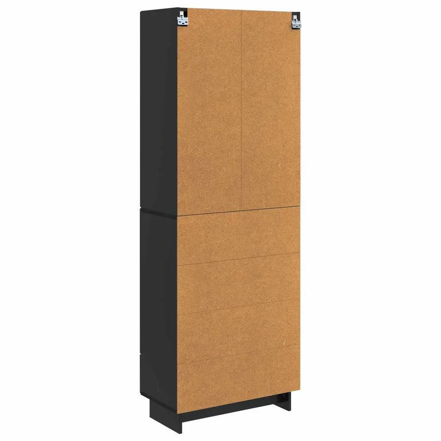 Ensemble de Meubles 2 pcs Noir 66 x 34,5 x 95 cm - 7