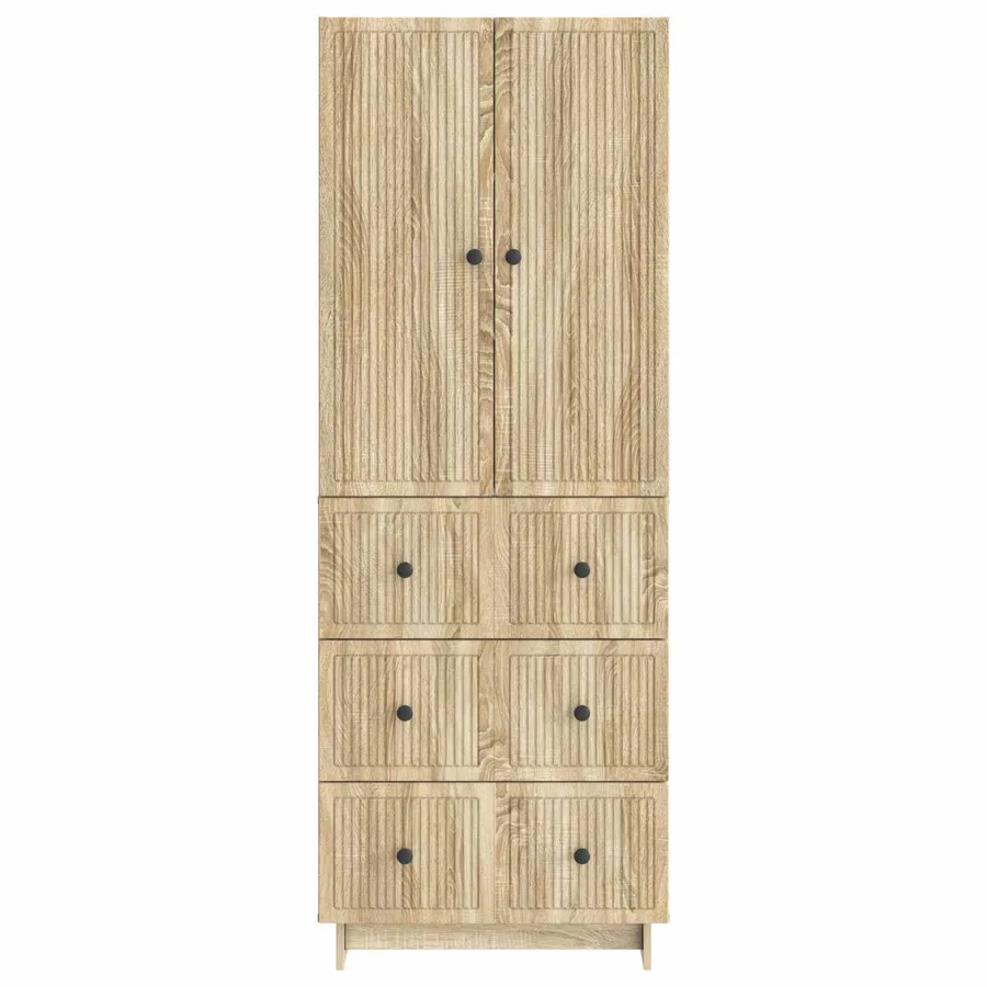 Ensemble de Meubles 2 pcs 66 x 34,5 x 90 cm Bois d'ingénierie - 5
