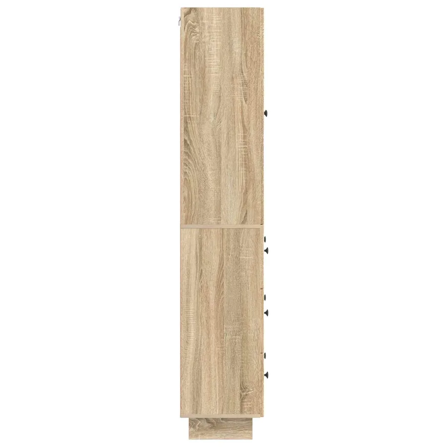 Ensemble de Meubles 2 pcs 66 x 34,5 x 90 cm Bois d'ingénierie - 6