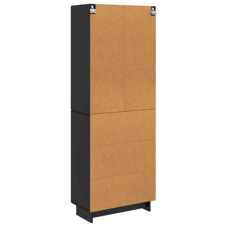 Ensemble de Meubles 2 pcs Noir 66 x 34,5 x 90 cm - 7