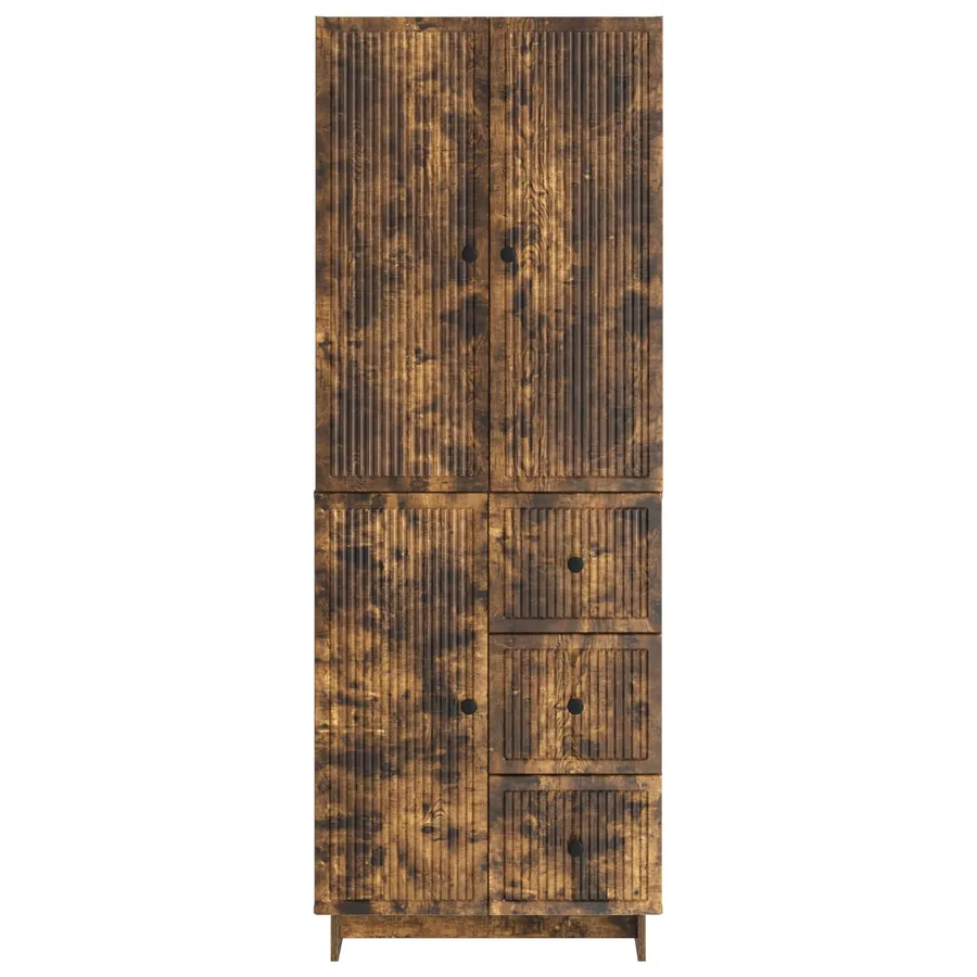 Ensemble de Meubles 2 pcs 66 x 34,5 x 90 cm Bois d'ingénierie - 5