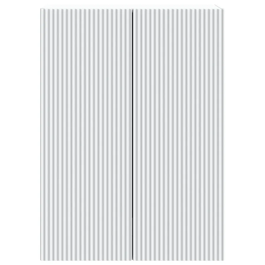 Armoire Murale 66 x 34,5 x 90 cm Bois d'ingénierie Blanc - 4