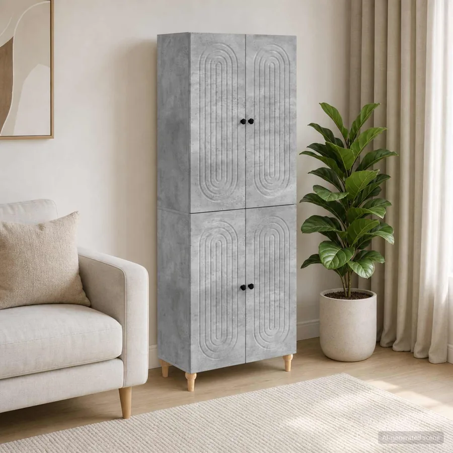 Ensemble de Meubles 2 pcs 66 x 34,5 x 90 cm Bois d'ingénierie